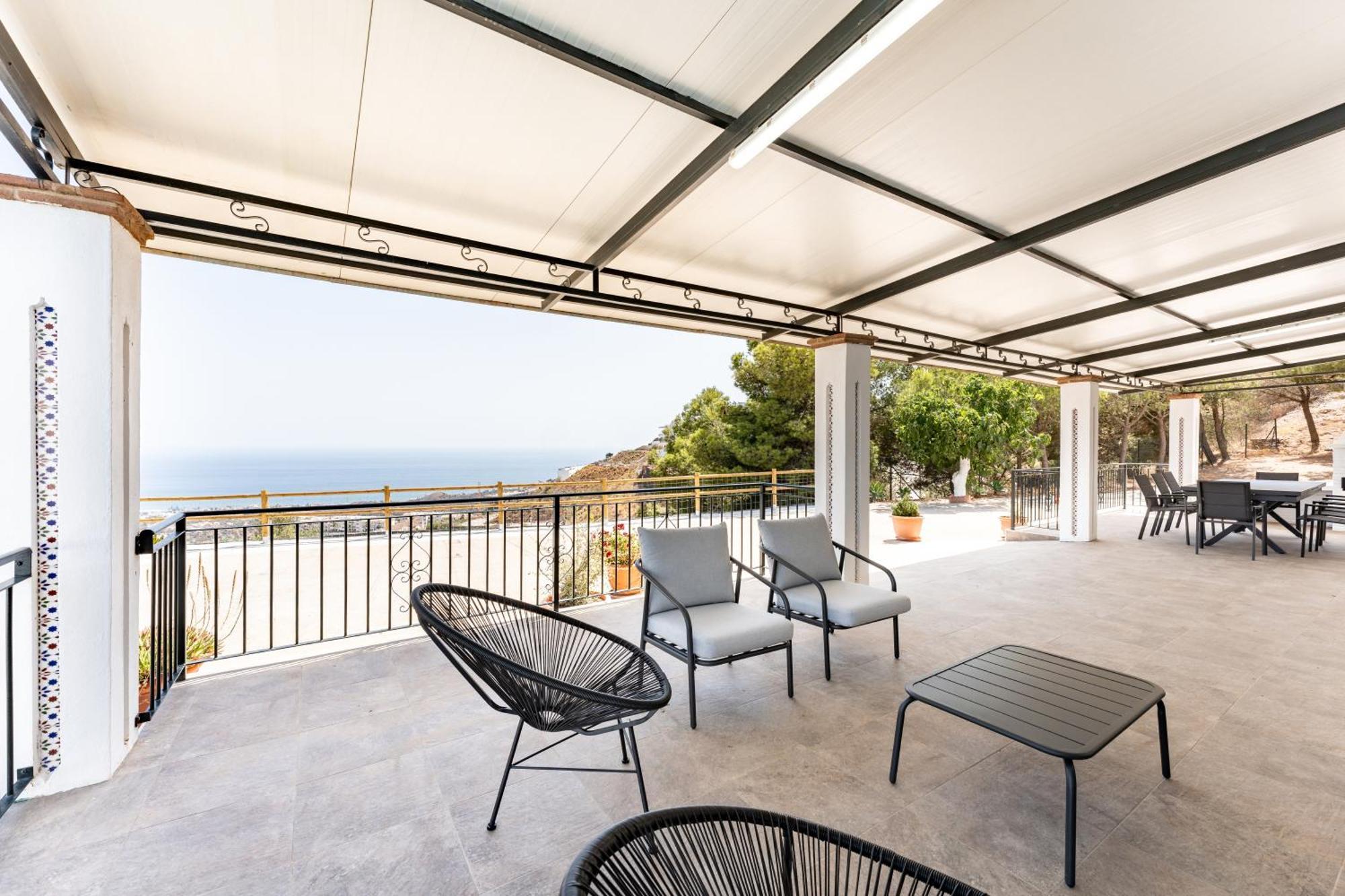 הוילה מאלגה Cortijo Ariza Sea Views מראה חיצוני תמונה