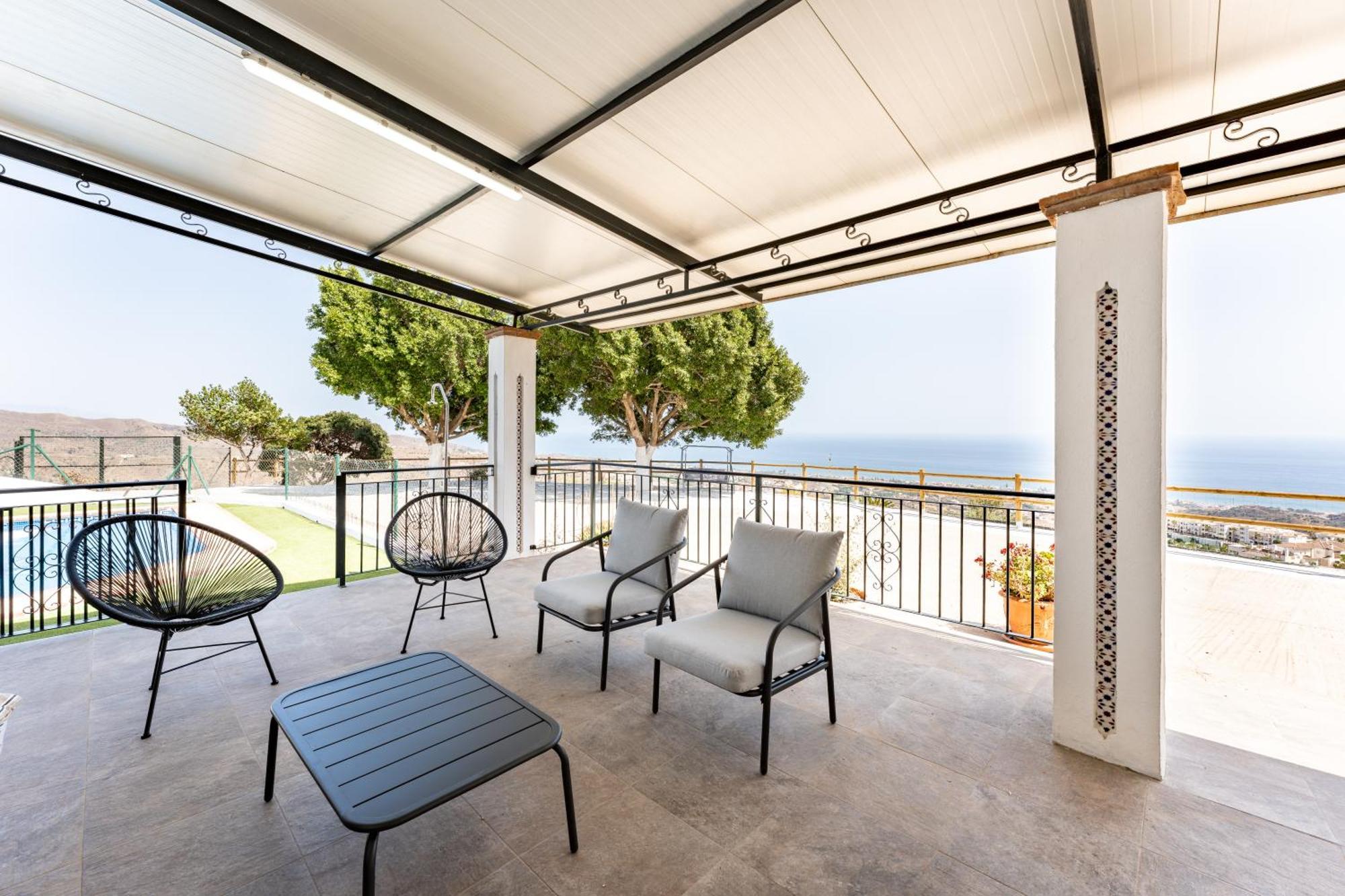 הוילה מאלגה Cortijo Ariza Sea Views מראה חיצוני תמונה