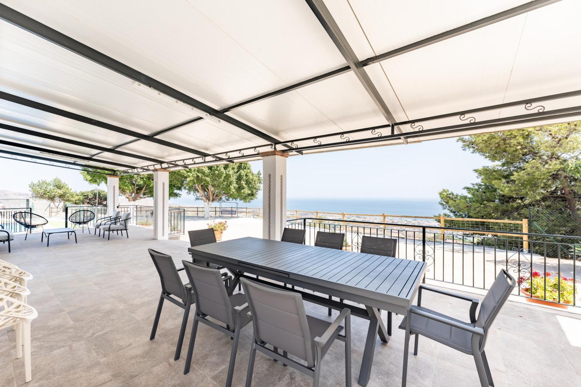 הוילה מאלגה Cortijo Ariza Sea Views מראה חיצוני תמונה