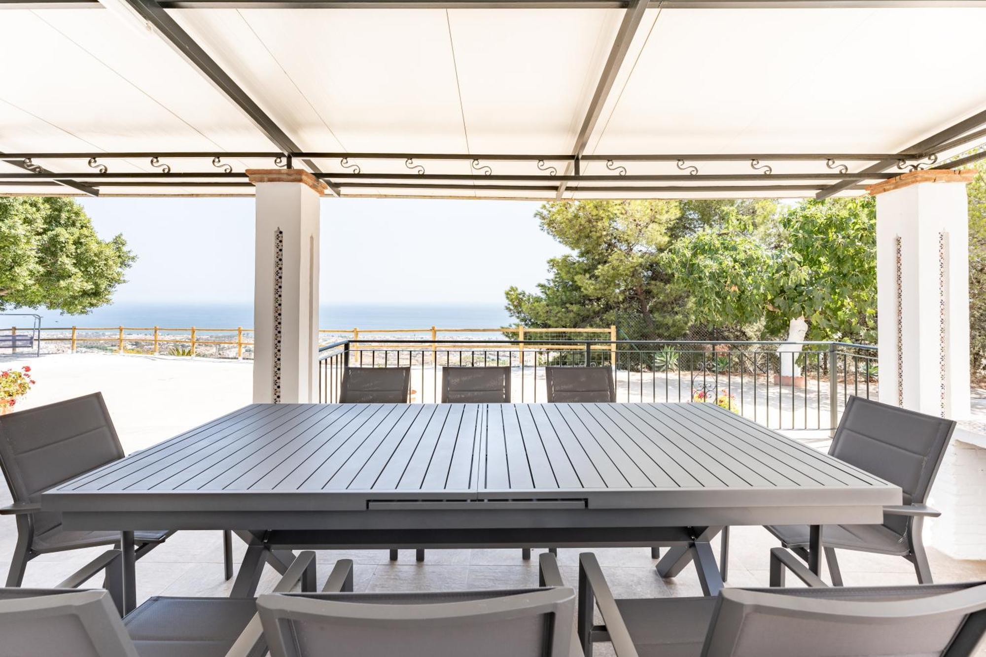 הוילה מאלגה Cortijo Ariza Sea Views מראה חיצוני תמונה