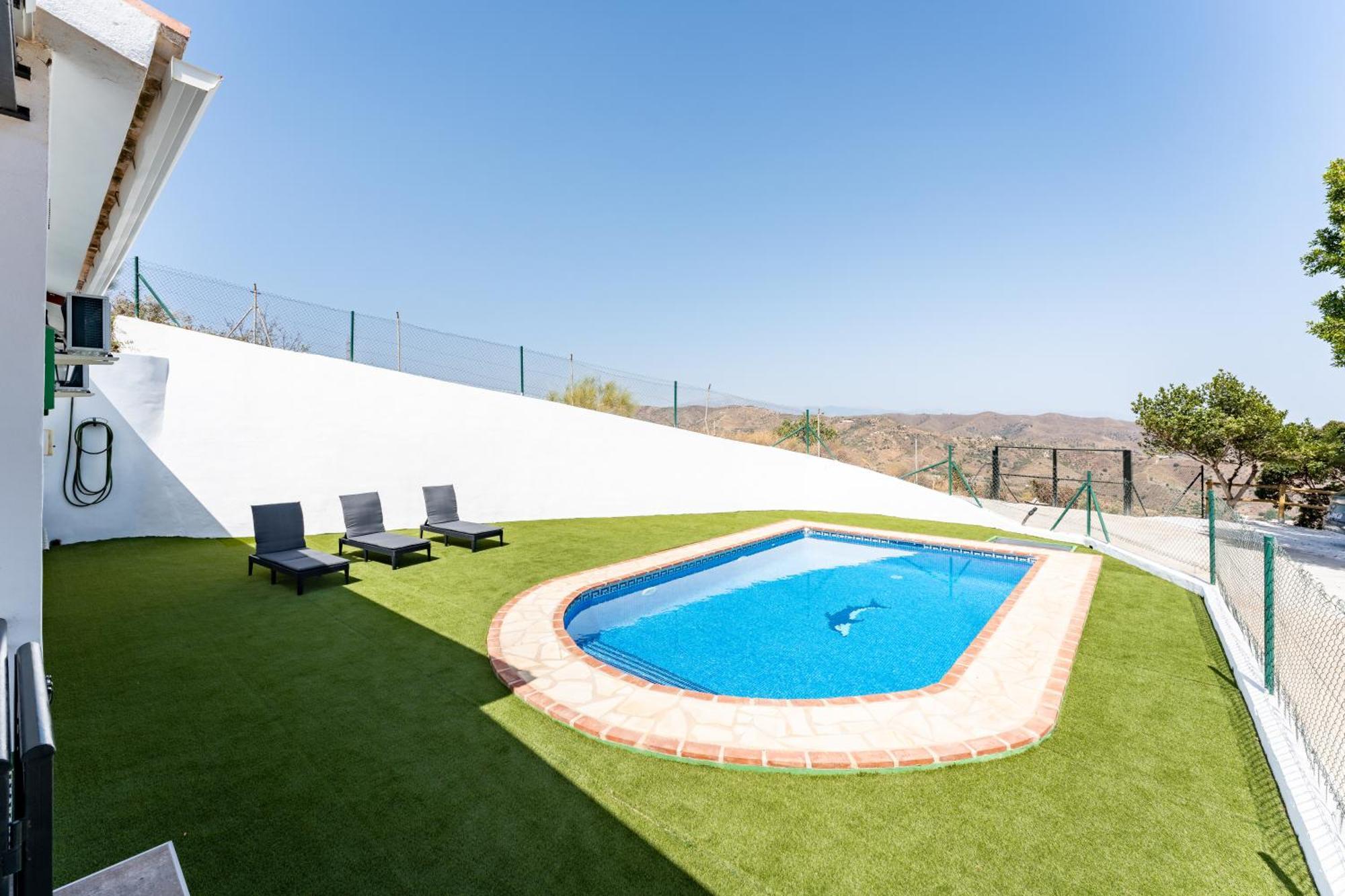 הוילה מאלגה Cortijo Ariza Sea Views מראה חיצוני תמונה