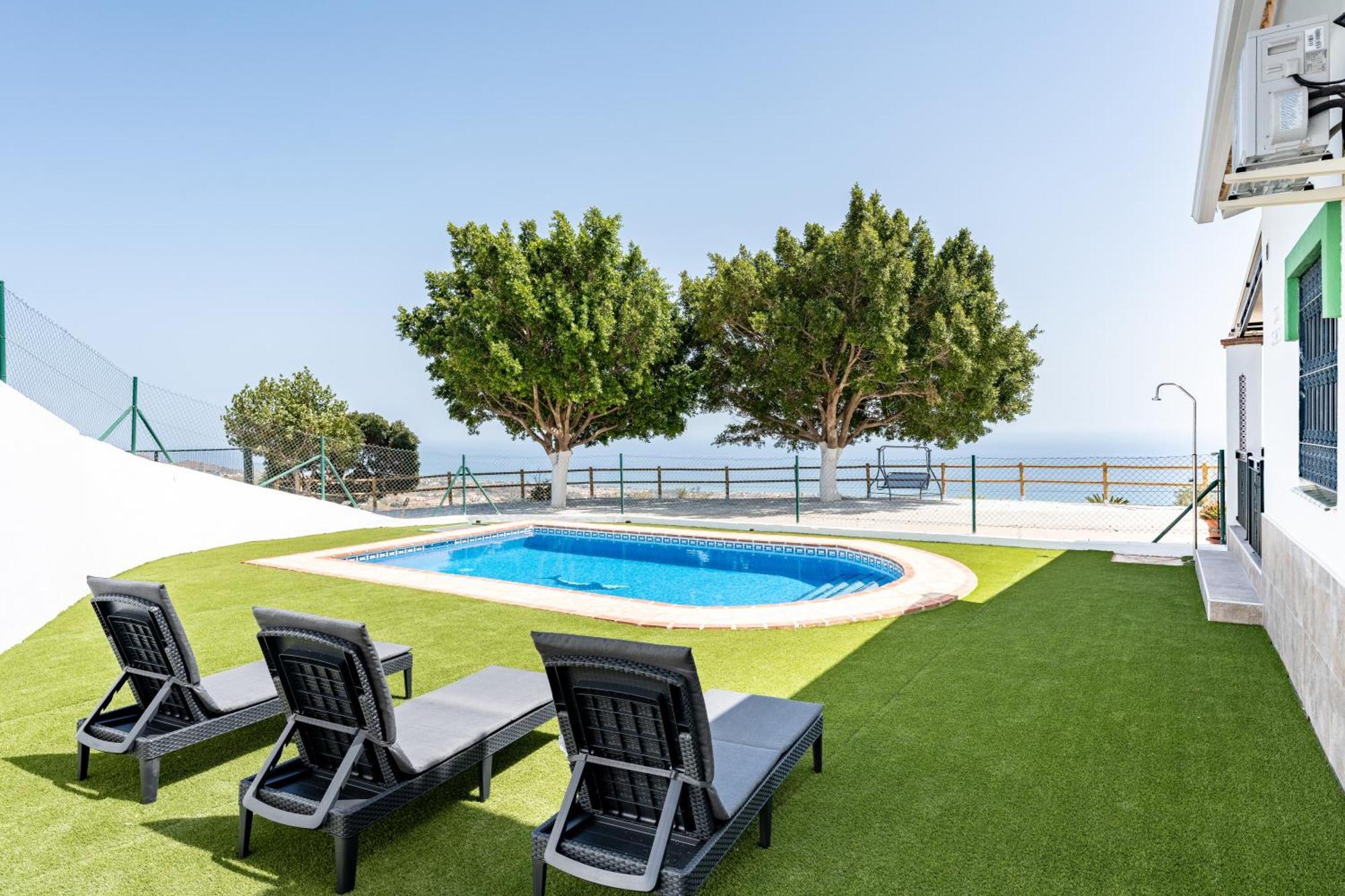 הוילה מאלגה Cortijo Ariza Sea Views מראה חיצוני תמונה