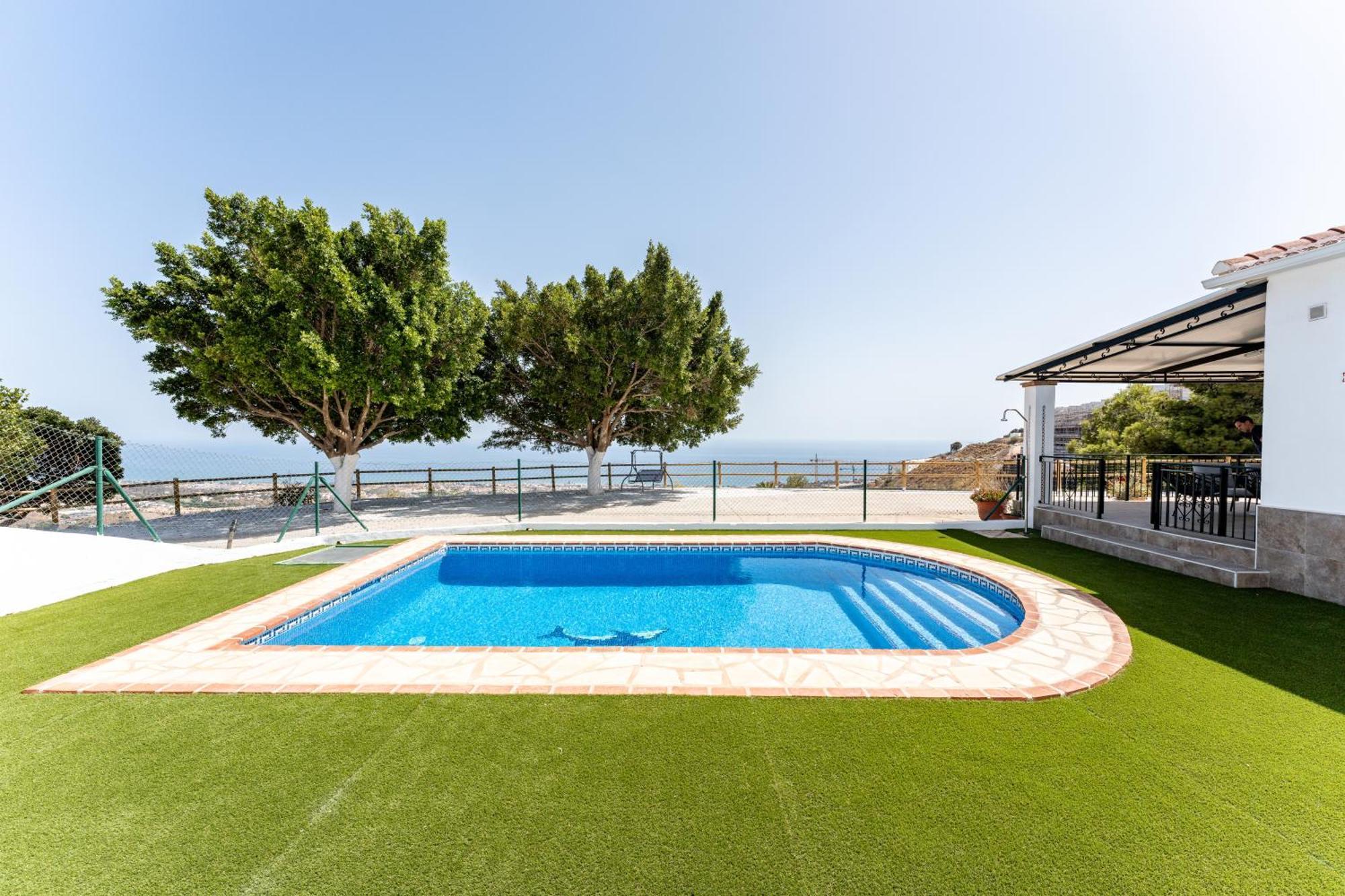 הוילה מאלגה Cortijo Ariza Sea Views מראה חיצוני תמונה
